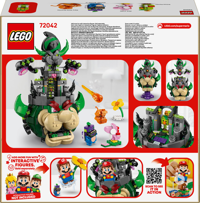 LEGO Super Mario Prinz Florian und Schloss-Bowser 72042 verpackung