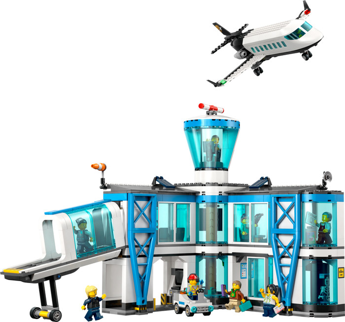 LEGO City Flughafen mit Flugzeug 60502 Main Image