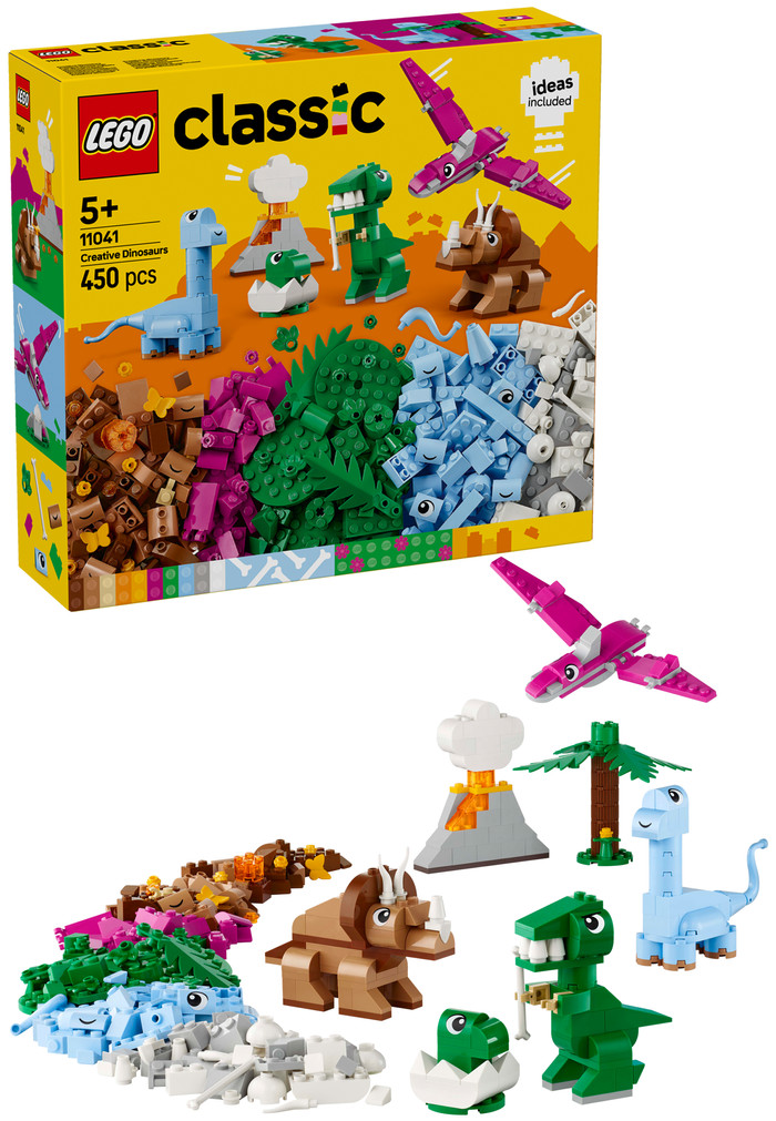LEGO Classic Kreative Dinosaurier 11041 produkt in gebrauch