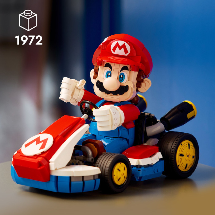 LEGO Super Mario: Mario Kart Mario und Standard-Kart 72037 visueller lieferant