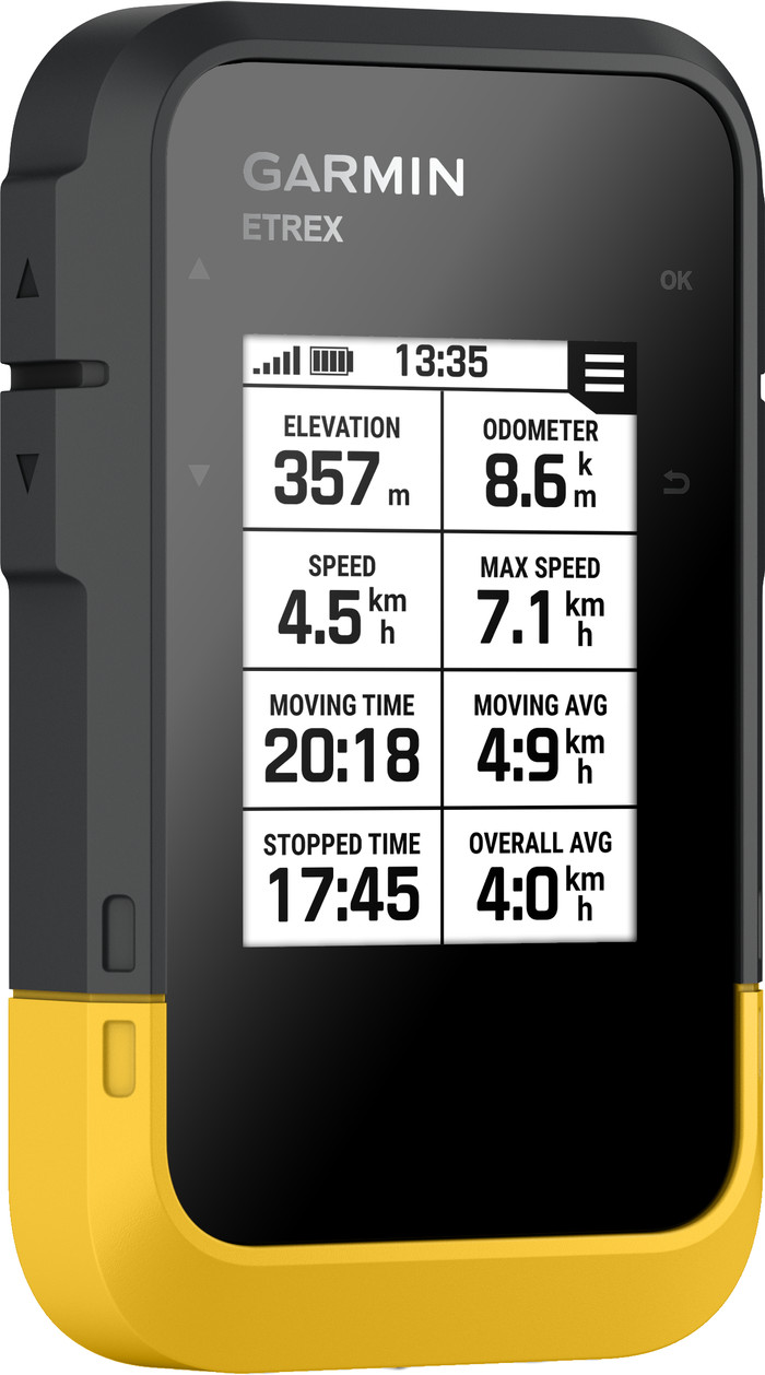 Garmin eTrex SE left side