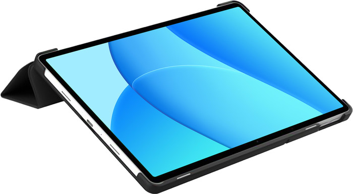 Just in Case OPPO Pad SE Tri-Fold Book Case Schwarz linke seite