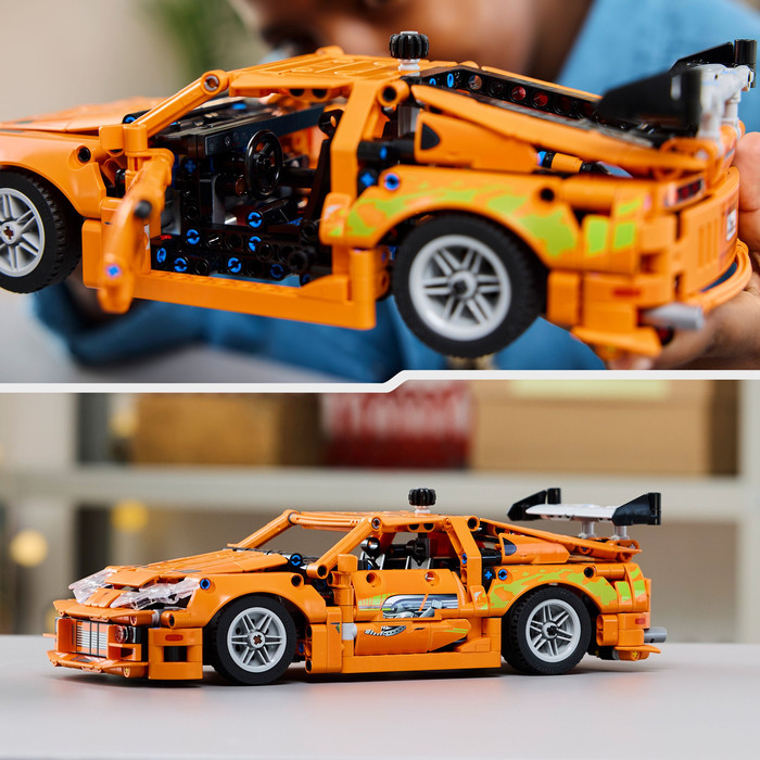 LEGO Technic Fast and Furious Toyota Supra MK4 42204 product in use