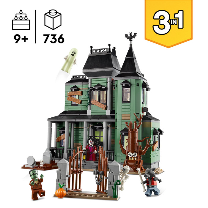 LEGO Creator 3-in-1 Haunted Mansion 31167 product in use