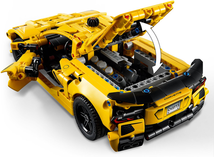 LEGO Technic Chevrolet Corvette Stingray 42205 produkt in gebrauch