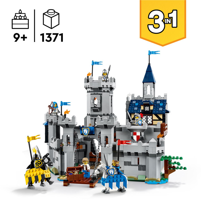 LEGO Creator 3-in-1 Ritterburg im Mittelalter 31168 produkt in gebrauch