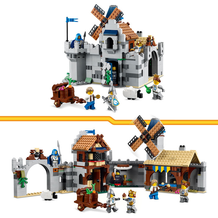 LEGO Creator 3-in-1 Ritterburg im Mittelalter 31168 produkt in gebrauch