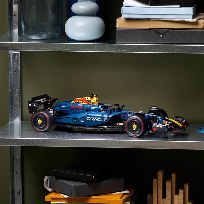 LEGO Technic Oracle Red Bull Racing RB20 F1 Car 42206 product in use