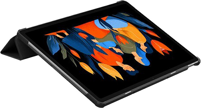 Just in Case Lenovo Idea Tab Plus Tri-Fold Book Case Schwarz linke seite