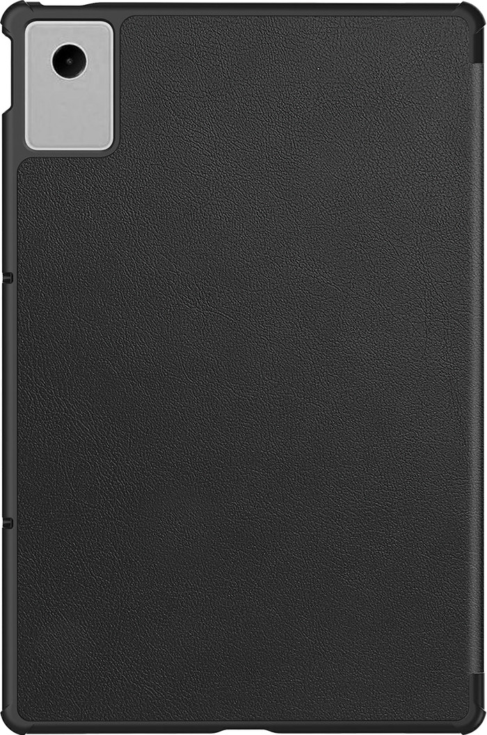 Just in Case Lenovo Idea Tab Plus Tri-Fold Book Case Schwarz rückseite