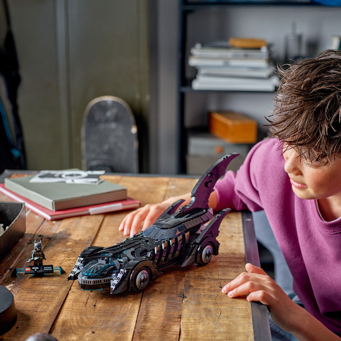 LEGO DC Batman Forever Batmobile 76304 product in use