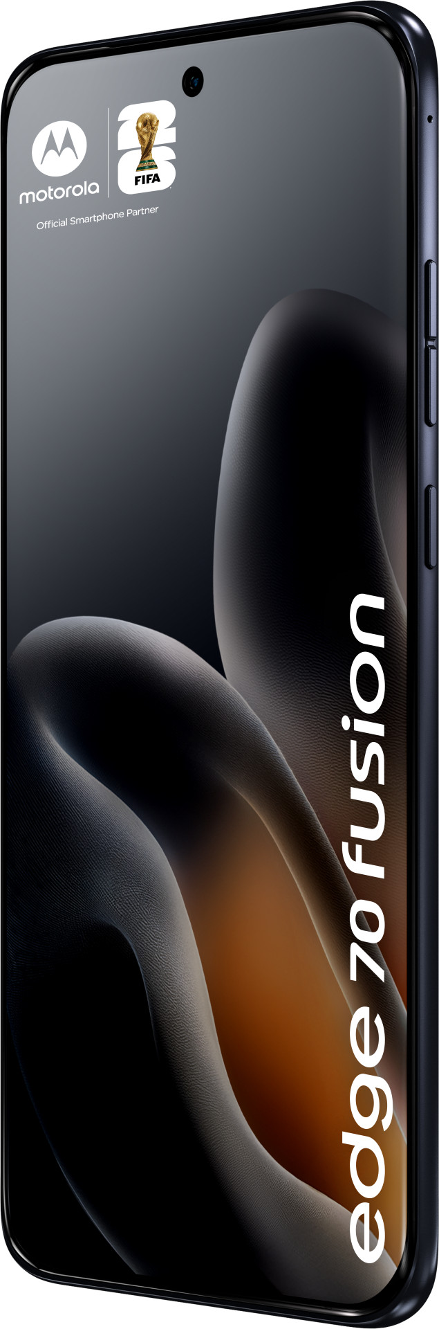Motorola Edge 70 Fusion 256GB Schwarz 5G vorne
