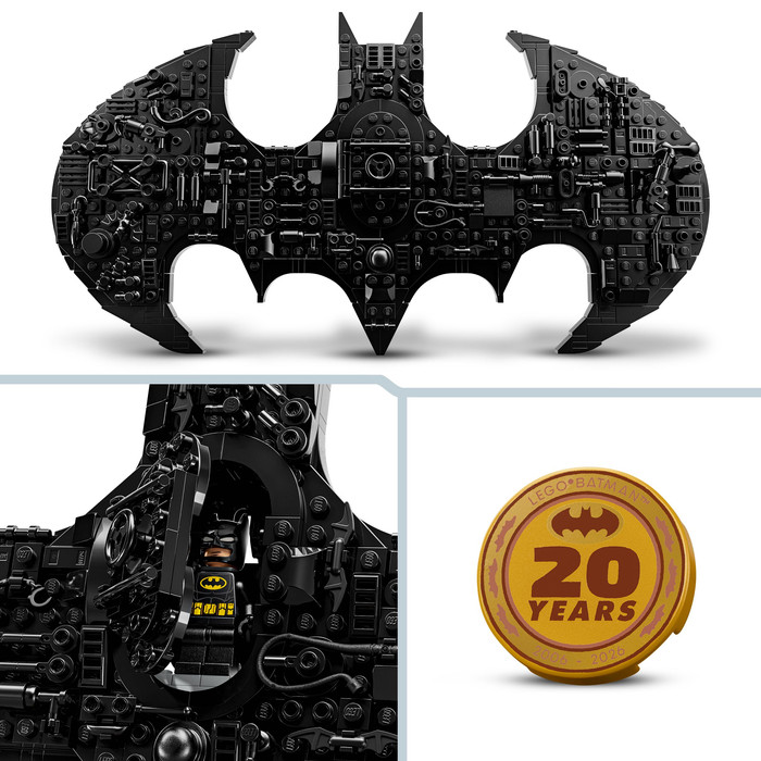 LEGO DC Batman Logo 76330 produkt in gebrauch