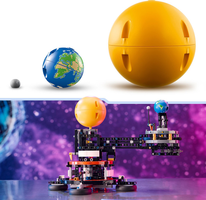 LEGO Technic Planet Earth and Moon in Orbit 42179 product in use