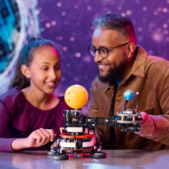 LEGO Technic Planet Earth and Moon in Orbit 42179 product in use