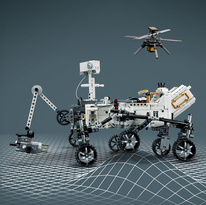 LEGO Technic NASA Mars Rover Perseverance 42158 produkt in gebrauch