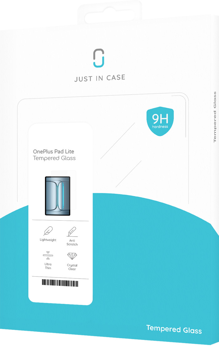 Just in Case OnePlus Pad Lite Screen Protector Glass packaging