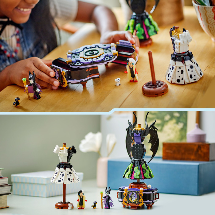 LEGO Disney Maleficent's and Cruella De Vil's Dresses 43262 product in use