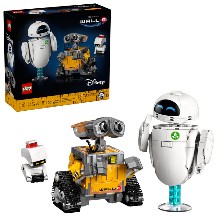 LEGO Disney WALL-E and EVE 43279 right side