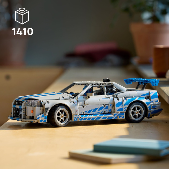 LEGO Technic 2 Fast 2 Furious Nissan Skyline GT-R (R34) Flitzer 42210 visueller lieferant