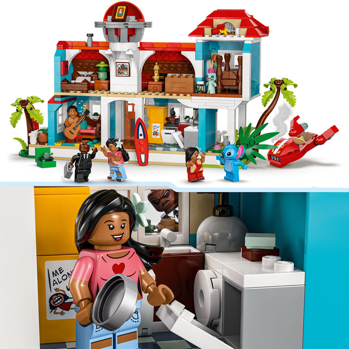 LEGO Disney Das Strandhaus aus Lilo und Stitch 43268 produkt in gebrauch