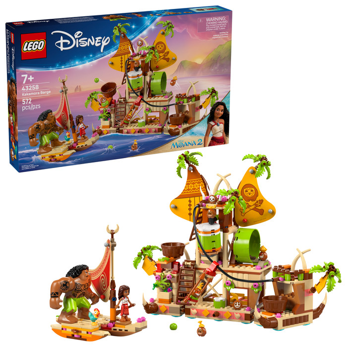 LEGO Disney Vaiana 2 Kakamora-Barge 43258 rechte seite