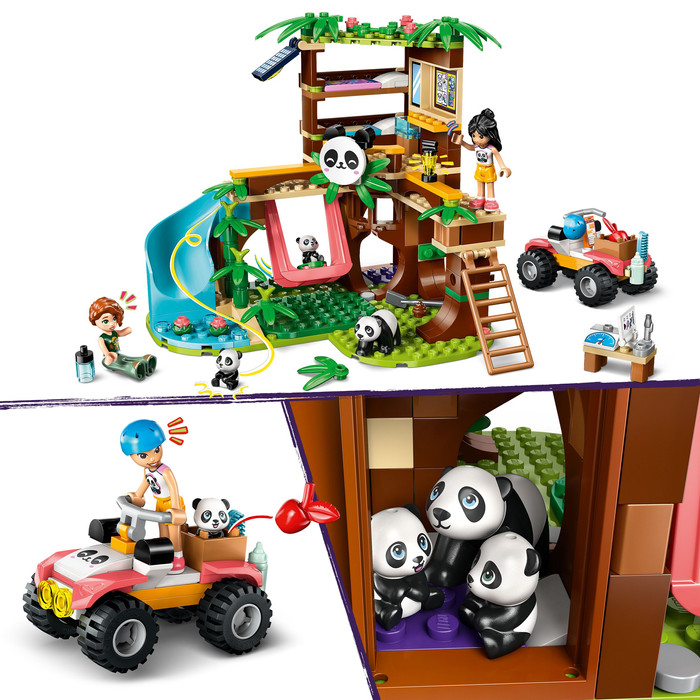 LEGO Friends Panda-Pflegestation 42648 produkt in gebrauch