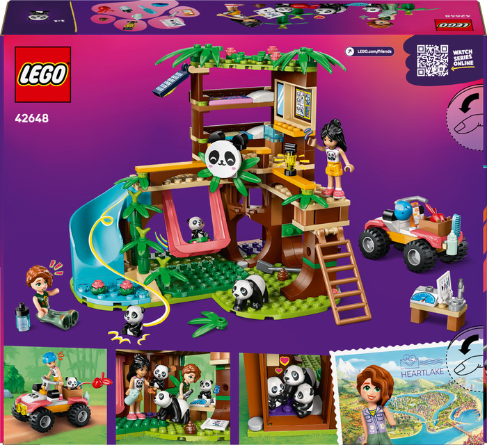 LEGO Friends Panda-Pflegestation 42648 verpackung