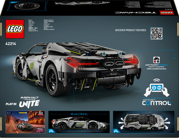 LEGO Technic Lamborghini Revuelto Super Sports Car 42214 packaging