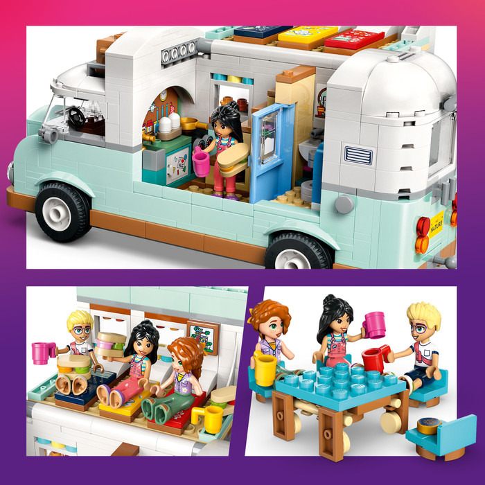 LEGO Friends Wohnmobil 42663 produkt in gebrauch