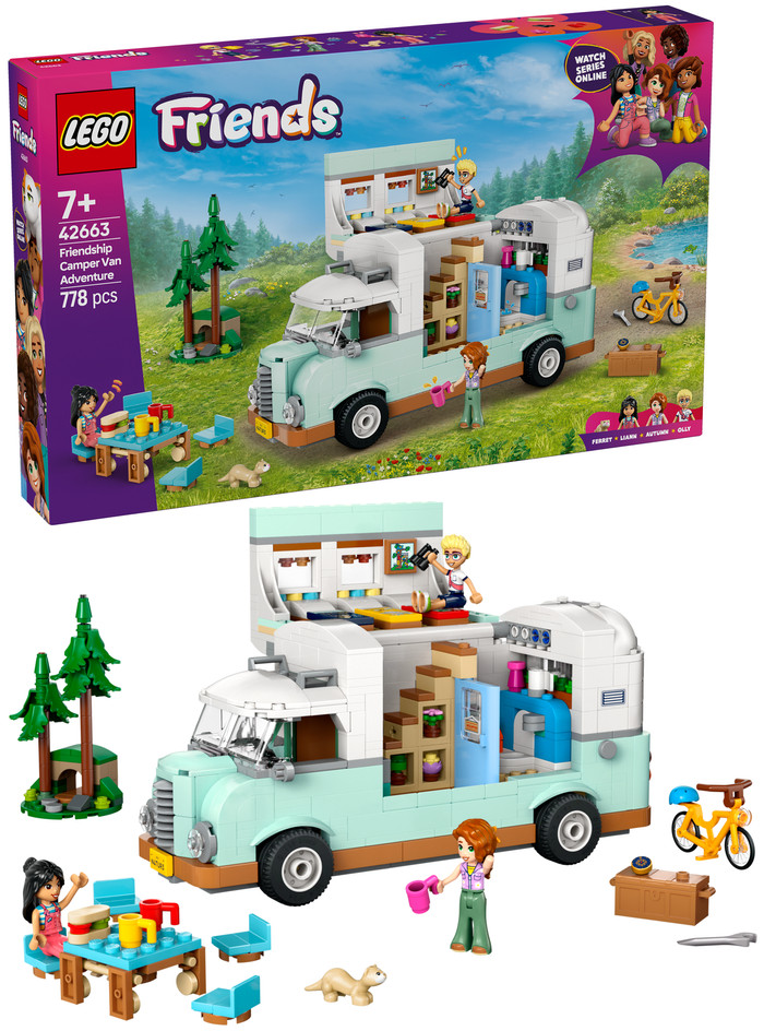 LEGO Friends Wohnmobil 42663 rechte seite