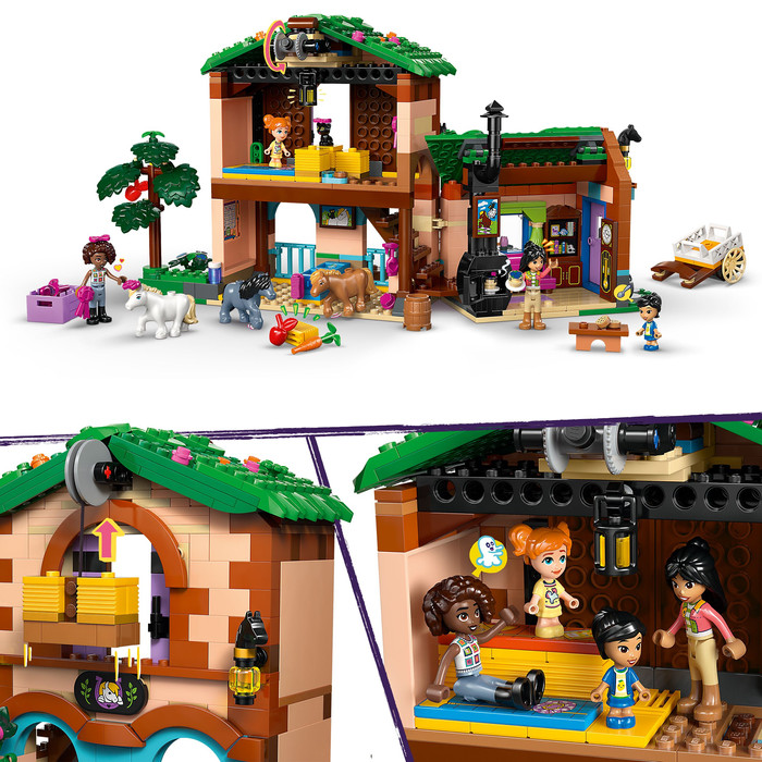 LEGO Friends Ponyhof und Stall 42654 produkt in gebrauch