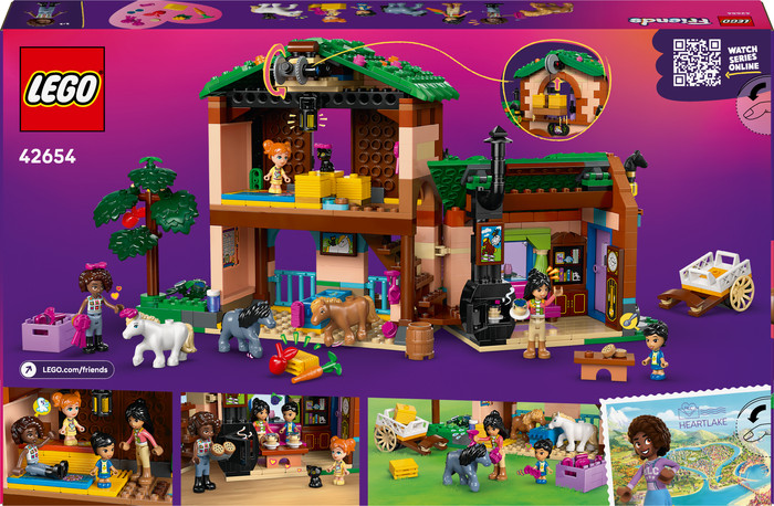 LEGO Friends Ponyhof und Stall 42654 verpackung