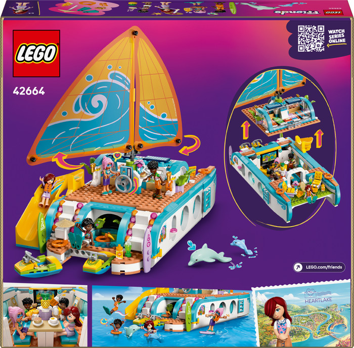 LEGO Friends Segelabenteuer 42664 verpackung