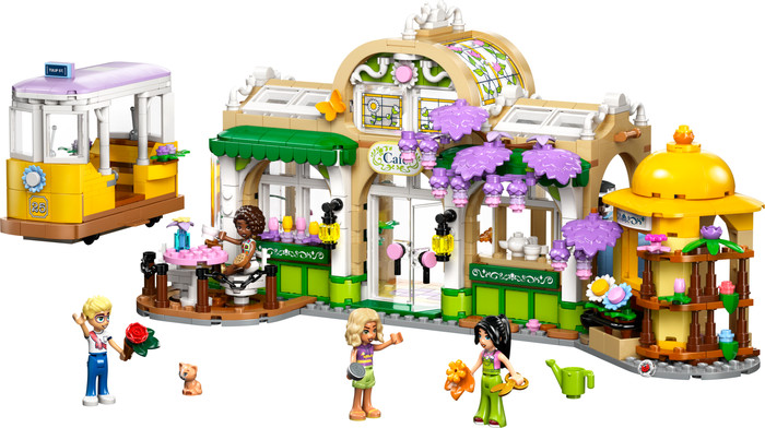 LEGO Friends Pflanzencafé und Blumenkiosk 42671 Main Image