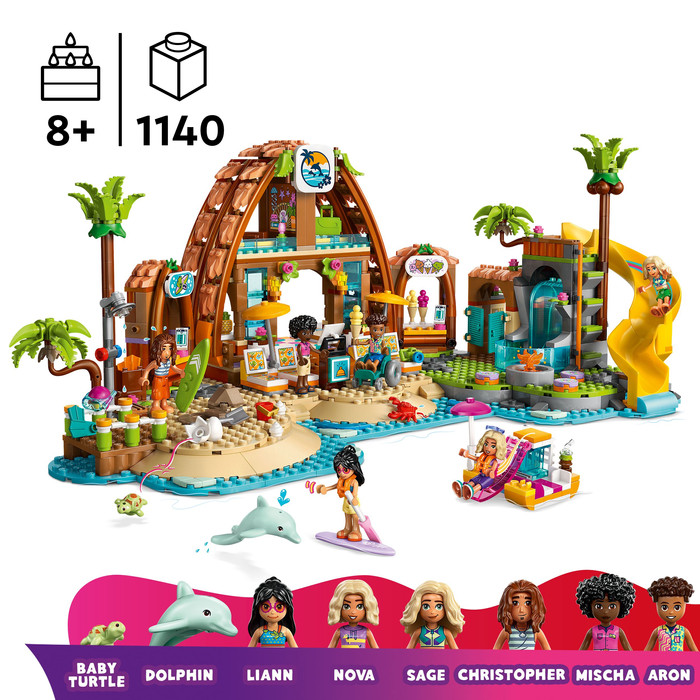 LEGO Familienurlaub im Strandresort 42673 produkt in gebrauch