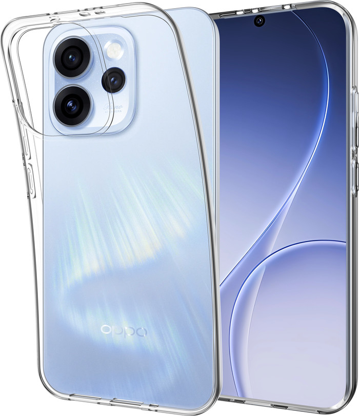 Just in Case Soft Design OPPO Reno15 Back Cover Transparent front