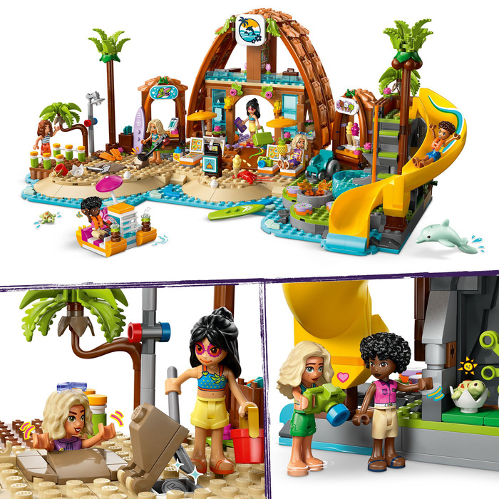 LEGO Familienurlaub im Strandresort 42673 produkt in gebrauch