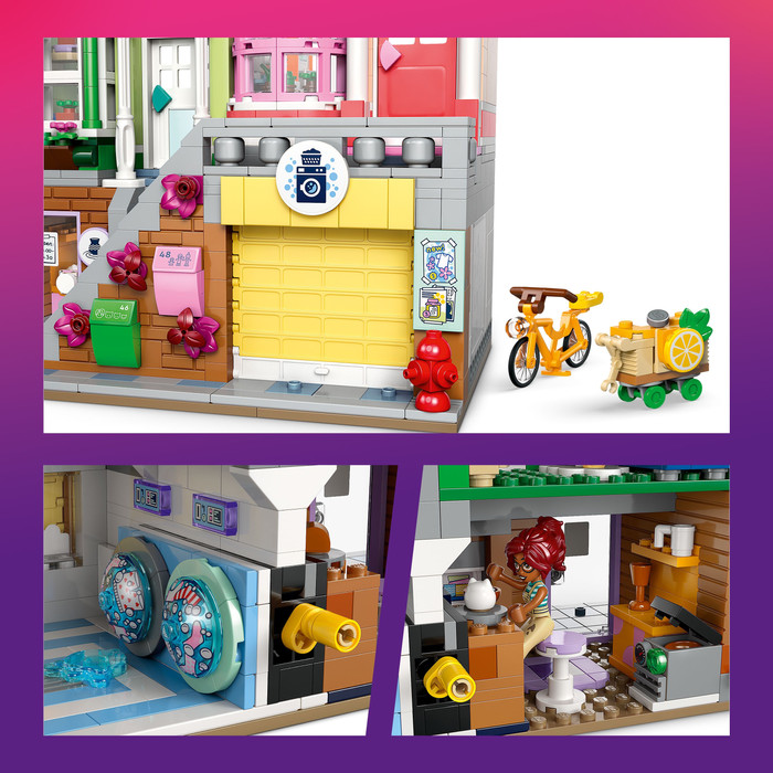 LEGO Friends Heartlake City Apartments and Stores 42670 product in use