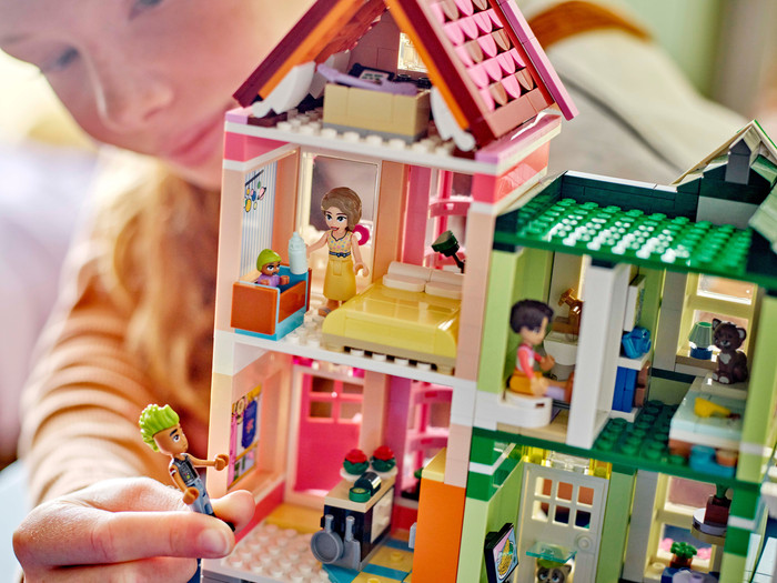 LEGO Friends Heartlake City Apartments and Stores 42670 product in use