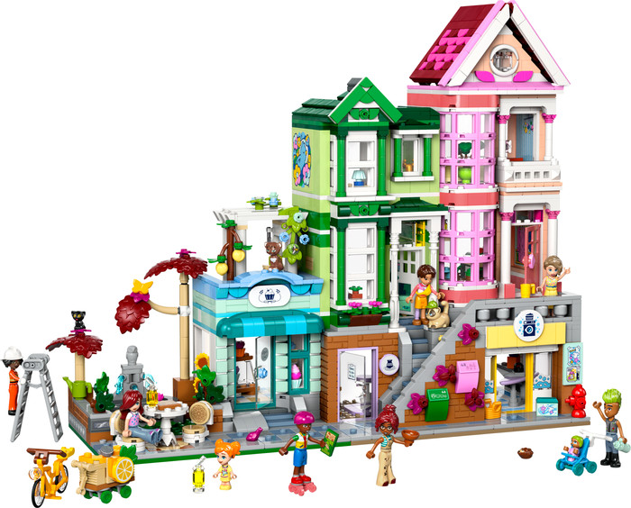LEGO Friends Heartlake City Apartments and Stores 42670 Main Image