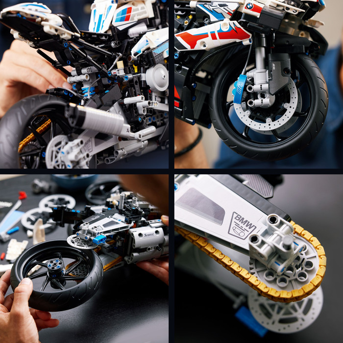 LEGO Technic BMW M 1000 RR 42130 produkt in gebrauch