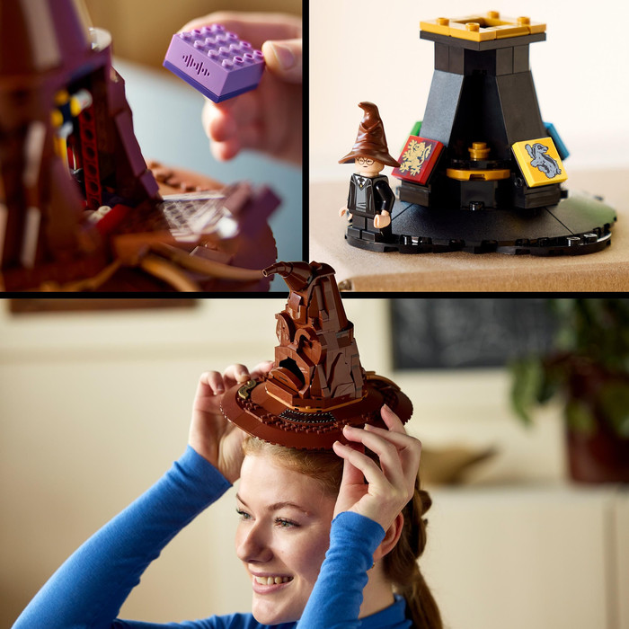 LEGO Harry Potter Talking Sorting Hat 76429 product in use