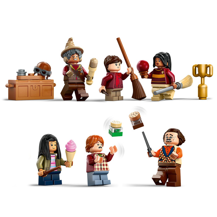 LEGO Harry Potter Quality Quidditch Supplies and Ice Cream Parlour 76452 product in use