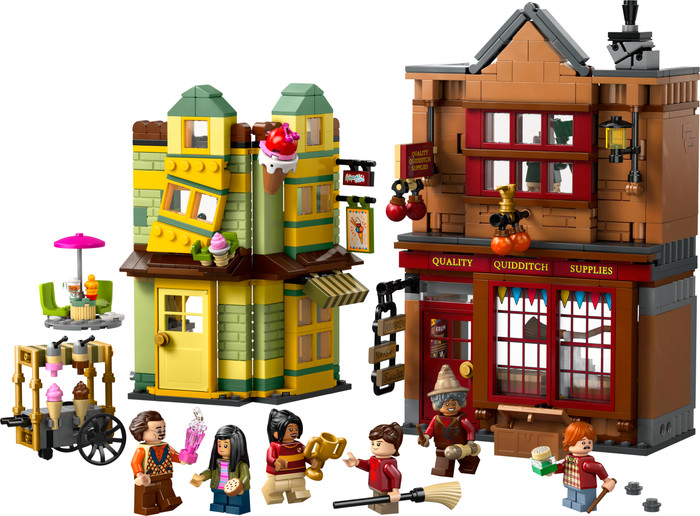 LEGO Harry Potter Quality Quidditch Supplies and Ice Cream Parlour 76452 Main Image