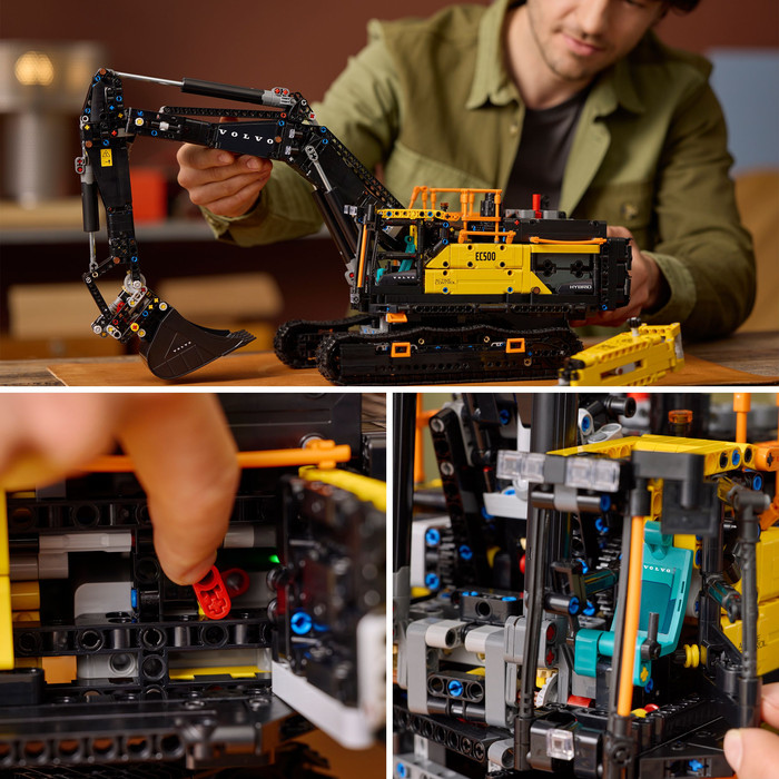 LEGO Technic Volvo EC500 Hybrid Bagger 42215 produkt in gebrauch