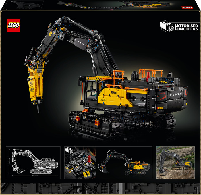 LEGO Technic Volvo EC500 Hybrid Bagger 42215 verpackung