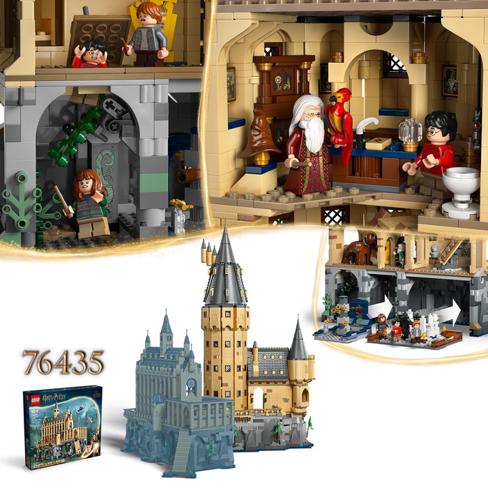 LEGO Harry Potter Hogwarts Castle: The Main Tower 76454 product in use