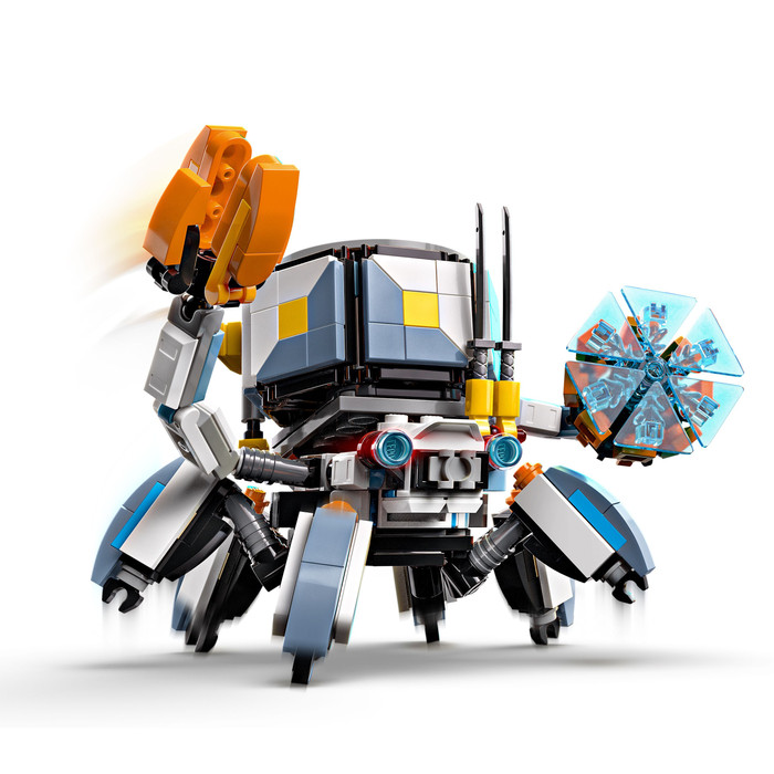 LEGO Horizon Adventures Aloy and Varl vs. Shell-Walker and Sawtooth 77037 product in use