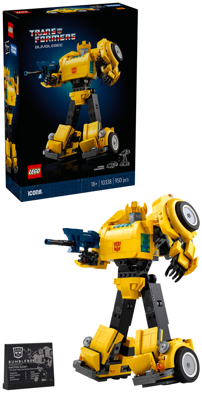 LEGO Icons Bumblebee 10338 rechte seite